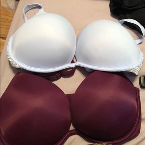 32DD SUPER PUSH UP PINK BRAS